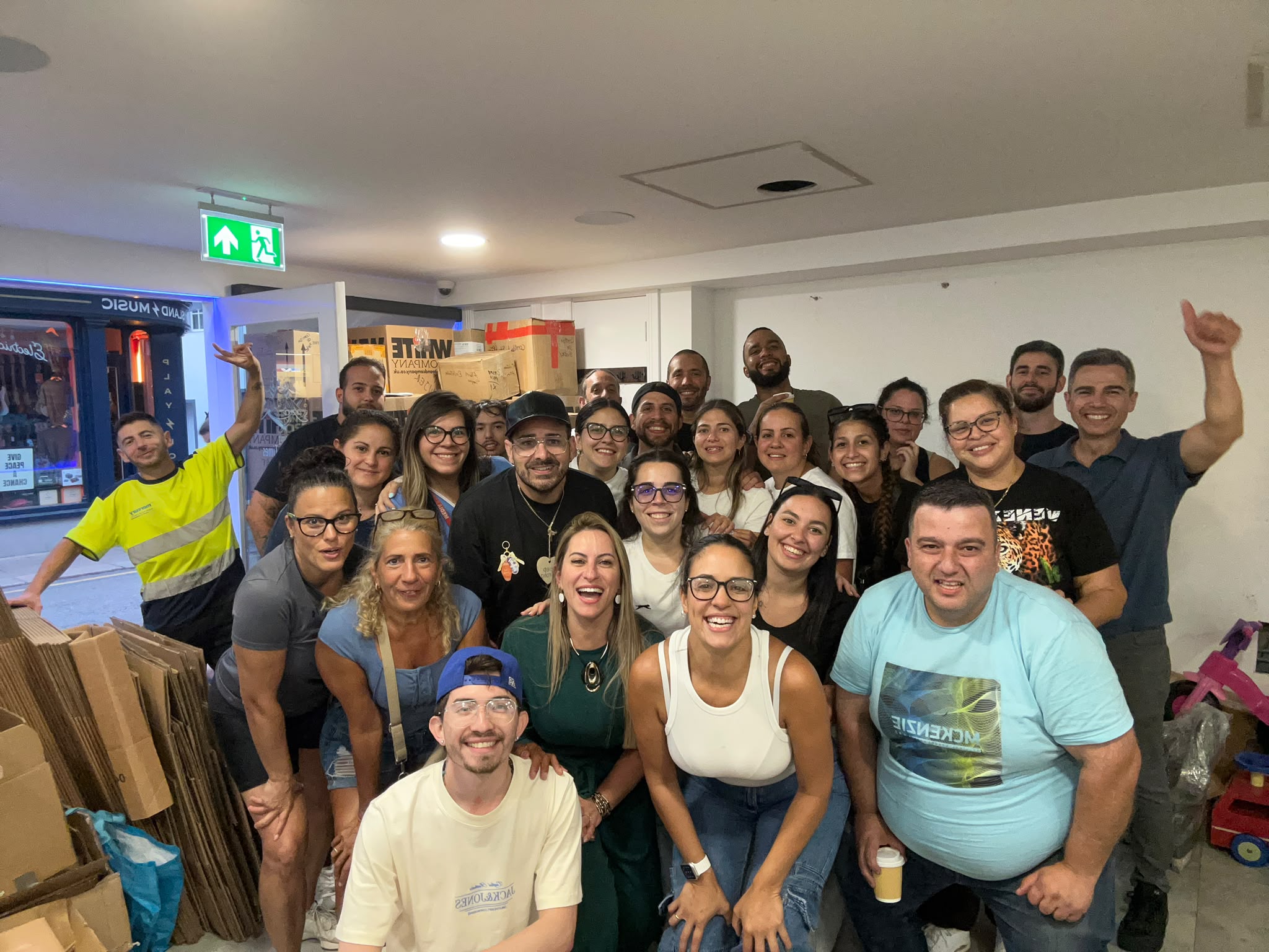 Jersey Support Venezuela volunteer team